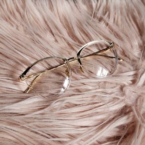Tijn Optical Glasses in Clear/Gold